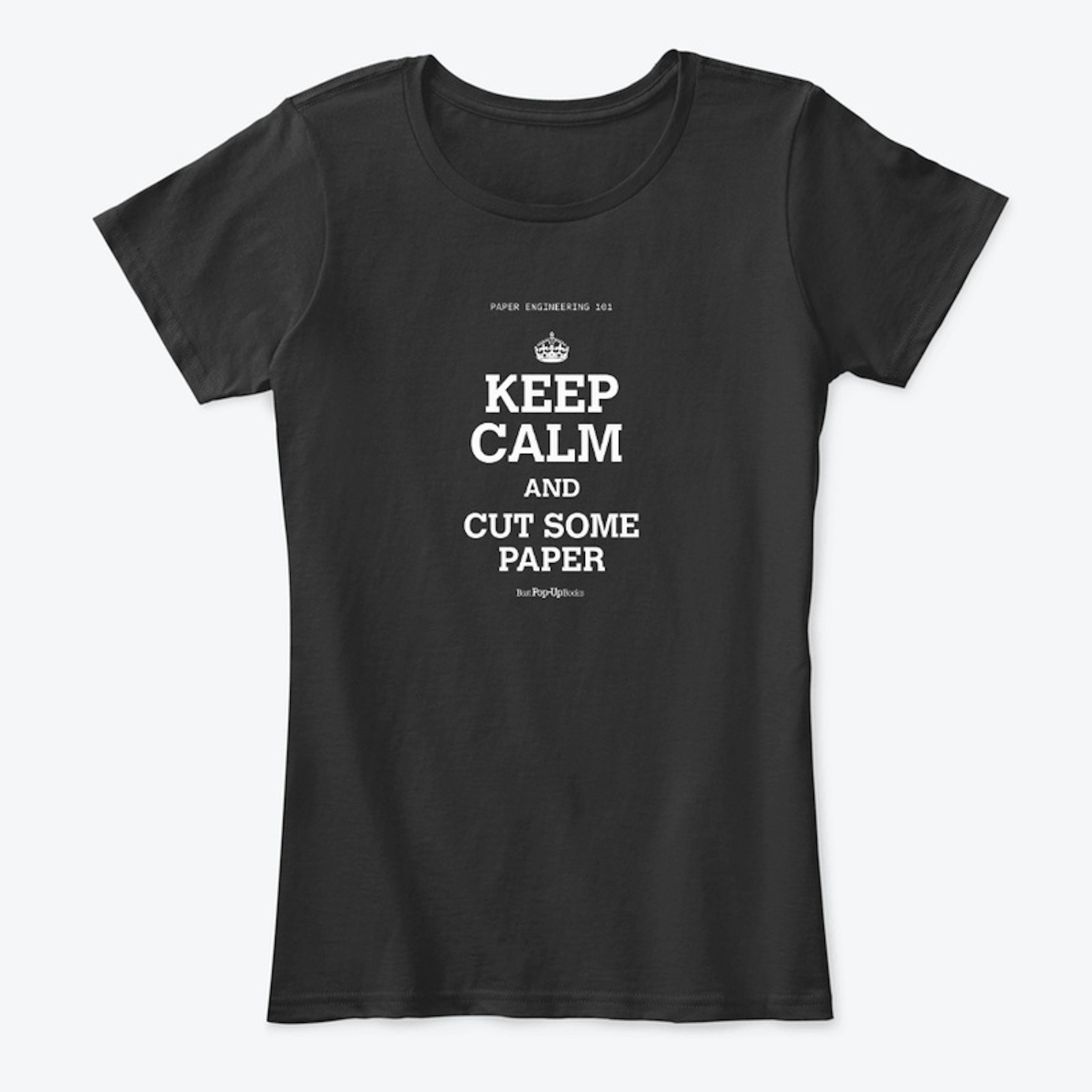 Keep Calm T-shirt Black