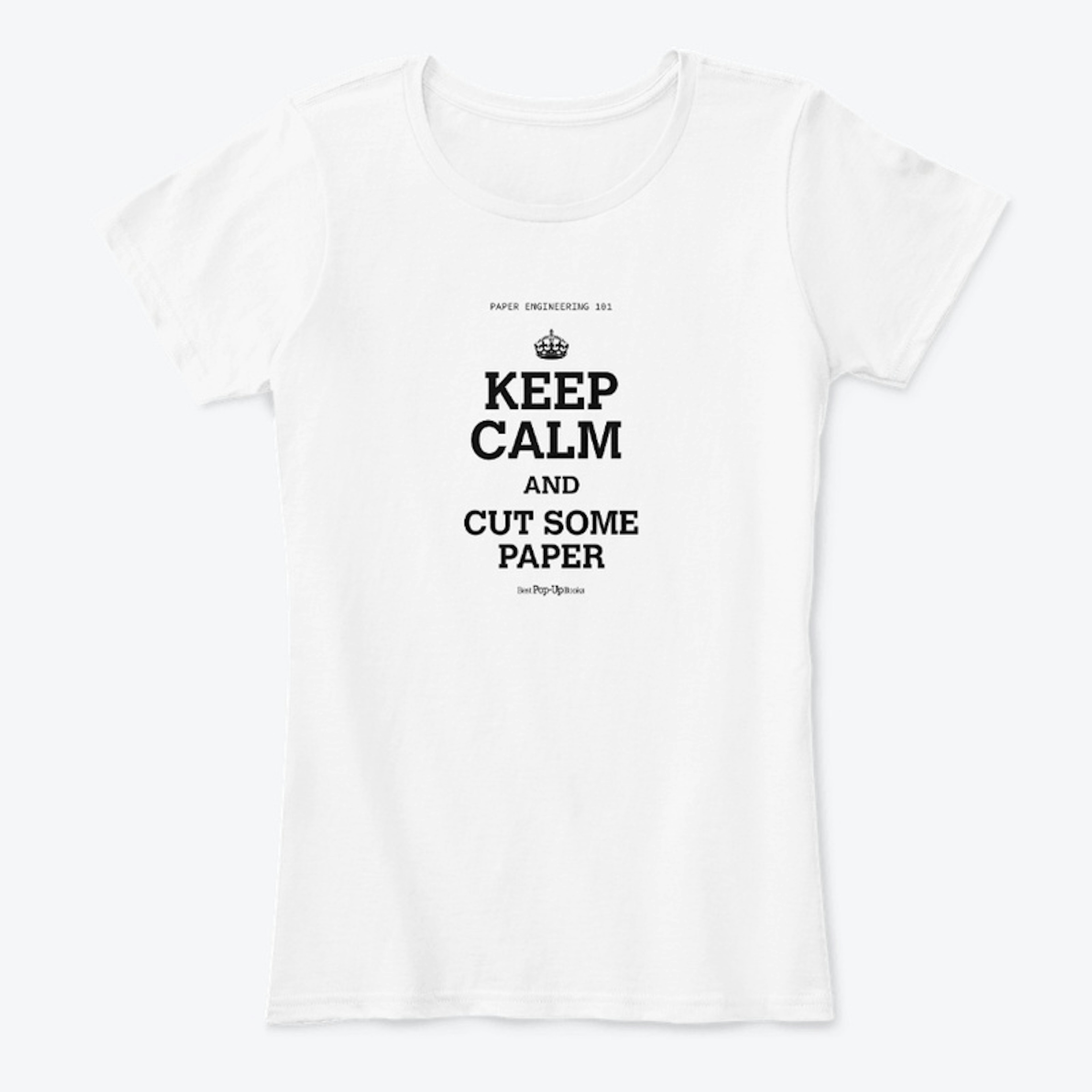 Keep Calm T-shirt White